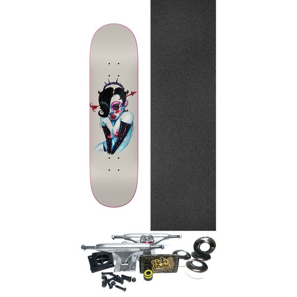 There Skateboards Marbie Miller B. Armstrong Darling Skateboard Deck - 8.5" x 32" - Complete Skateboard Bundle